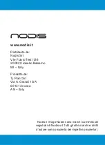 Preview for 10 page of Nodis ND-ON2Y User Manual