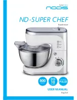 Предварительный просмотр 8 страницы Nodis ND-SUPER CHEF User Manual