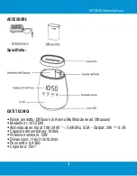 Предварительный просмотр 3 страницы Nodis NT-ZEN1 User Manual