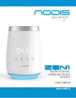 Предварительный просмотр 10 страницы Nodis NT-ZEN1 User Manual