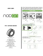 nodon PIR-2-1-0 series User Manual предпросмотр