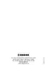 Preview for 56 page of NODOR 7279 Manual For The Installation, Use And Maintenance