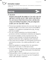 Preview for 21 page of NODOR D7008 Operating And Maintenance Instructions Manual