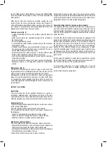 Preview for 14 page of NODOR I2160 BK Operating And Maintenance Instructions Manual