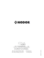 Preview for 28 page of NODOR MIRAGE 1425 Manual For The Installation, Use And Maintenance