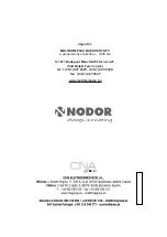 Preview for 49 page of NODOR MO 6800 Instructions For Use Manual