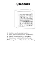 NODOR NorCare V36BK Installation, Use And Maintenance Instructions предпросмотр