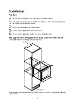 Предварительный просмотр 6 страницы NODOR NorCare V36BK Installation, Use And Maintenance Instructions