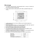 Preview for 13 page of NODOR NorCare V36BK Installation, Use And Maintenance Instructions