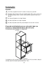 Предварительный просмотр 21 страницы NODOR NorCare V36BK Installation, Use And Maintenance Instructions