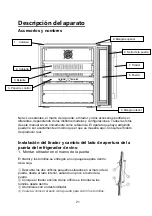 Preview for 22 page of NODOR NorCare V36BK Installation, Use And Maintenance Instructions