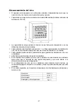 Предварительный просмотр 28 страницы NODOR NorCare V36BK Installation, Use And Maintenance Instructions