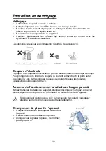 Preview for 60 page of NODOR NorCare V36BK Installation, Use And Maintenance Instructions