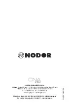 Preview for 77 page of NODOR NorCare V36BK Installation, Use And Maintenance Instructions