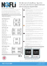 NoFli Standard 26 Quick Start Manual preview