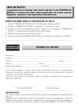 Preview for 61 page of Nogueira DPM-1 Instruction Manual