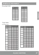 Предварительный просмотр 37 страницы Nogueira EN-12B Instruction Manual