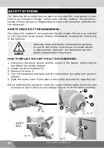 Предварительный просмотр 40 страницы Nogueira EXPRESS-5040 Instruction Manual