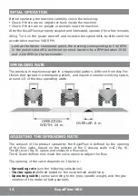 Preview for 16 page of Nogueira RoyalFlow-600 Instruction Manual