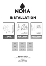 Noha Model 1 Swinging Installation Manual preview