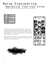 Preview for 1 page of Noise Engineering Basimilus Iteritas Alter Manual