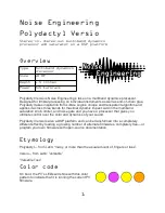 Noise Engineering Polydactyl Versio Instruction Manual предпросмотр