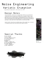 Preview for 6 page of Noise Engineering Variatic Erumption Manual