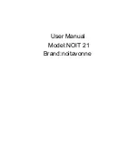 noitavonne 19NOIT21 User Manual preview