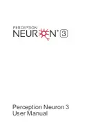 Noitom Perception Neuron 3 User Manual preview