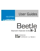 Preview for 1 page of NOiZFREE Beetle H-2 User Manuals