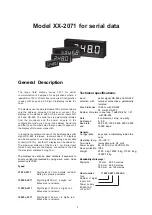 Предварительный просмотр 3 страницы Nokeval 1000F-2071 Manual