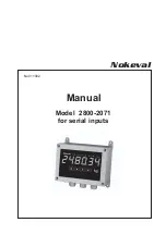 Nokeval 2800-2071 Manual preview