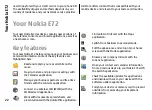 Preview for 22 page of Nokia 002M1S1 - E72 Smartphone 250 MB User Manual