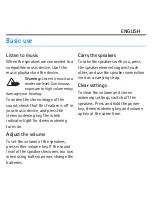 Preview for 7 page of Nokia 02703V6 - Bluetooth Speaker User Manual