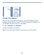 Предварительный просмотр 25 страницы Nokia 10 User Manual