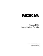 Preview for 1 page of Nokia 100i Installation Manual