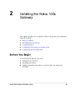 Preview for 29 page of Nokia 105s Installation Manual