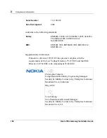 Preview for 106 page of Nokia 105s Installation Manual