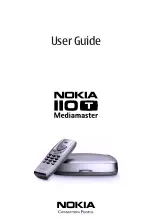 Nokia 110T Mediamaster User Manual preview