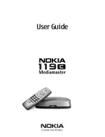 Предварительный просмотр 1 страницы Nokia 119c Mediamaster User Manual