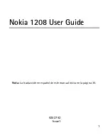 Preview for 2 page of Nokia 1200 - Cell Phone 4 MB User Manual