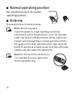 Preview for 13 page of Nokia 1200 - Cell Phone 4 MB User Manual