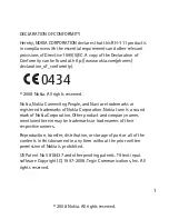 Preview for 2 page of Nokia 1202 User Manual