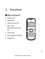 Preview for 14 page of Nokia 1202 User Manual