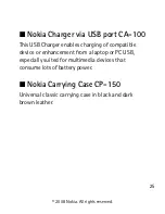 Preview for 26 page of Nokia 1202 User Manual