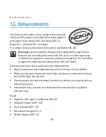 Предварительный просмотр 79 страницы Nokia 12115i User Manual