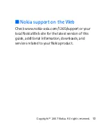 Предварительный просмотр 13 страницы Nokia 1265 User Manual