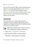 Предварительный просмотр 54 страницы Nokia 1265 User Manual
