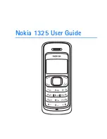 Nokia 1325 User Manual предпросмотр