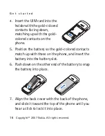 Предварительный просмотр 16 страницы Nokia 1325 User Manual